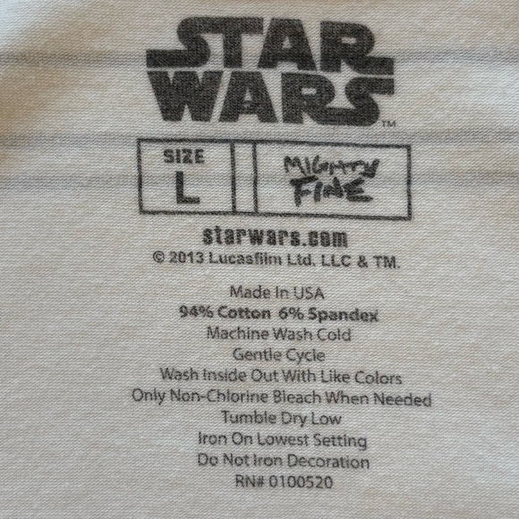 Mighty Fine Star Wars R2 D2 Droid Costume Tank Top Womens L - Picture 3 of 6